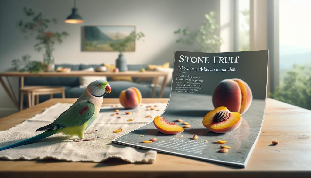 Can Parakeets Eat Peaches? Stone Fruit Guide
