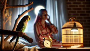 Why Does My Parakeet Chirp at Night?