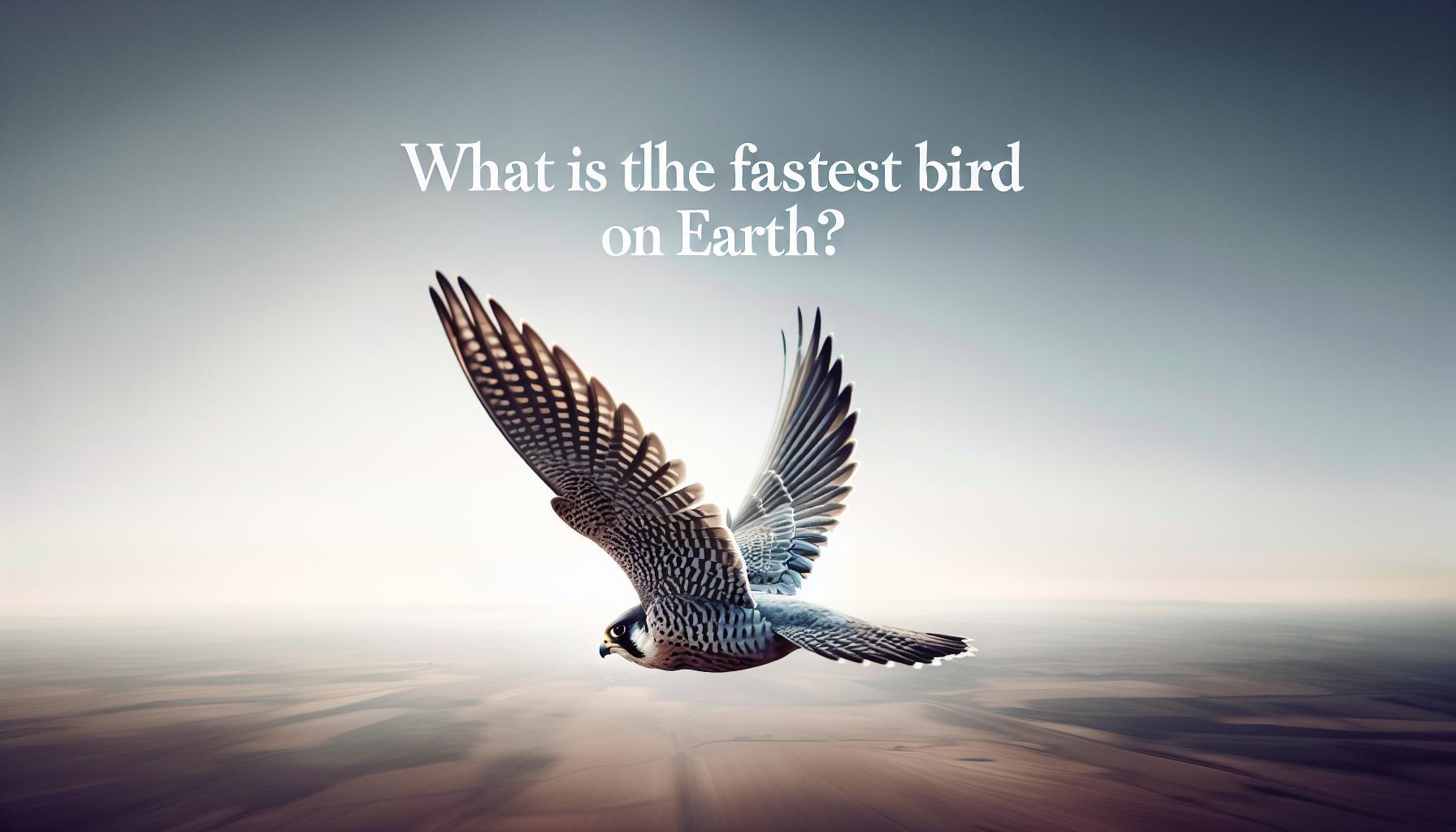 What Is The Fastest Bird On Earth? Speed Records » WorldBirds.eu