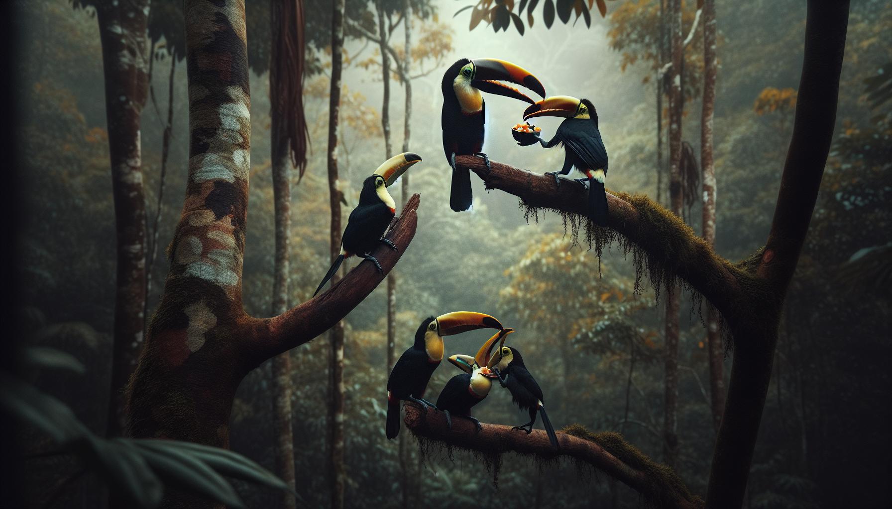 Is a Toucan Nocturnal: Activity Patterns Revealed 3 Behavioral Patterns of Toucans in the Wild