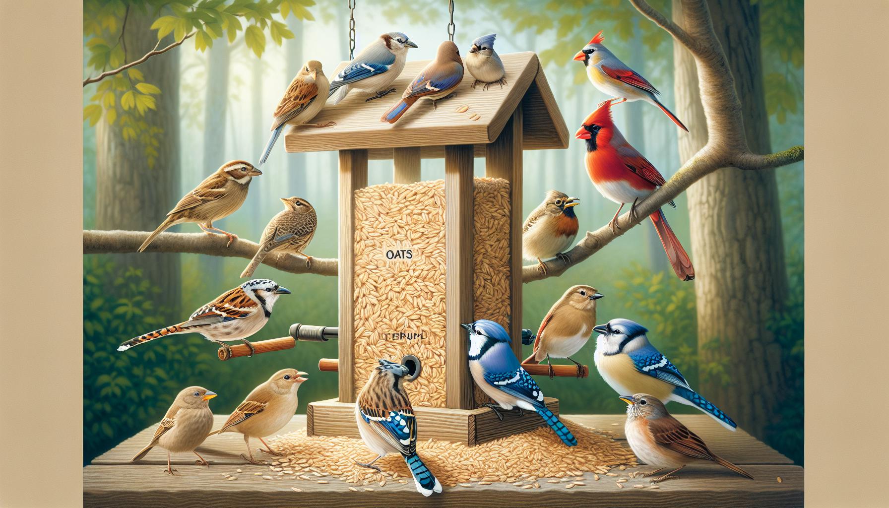 The Benefits of Oats for Different Bird Species