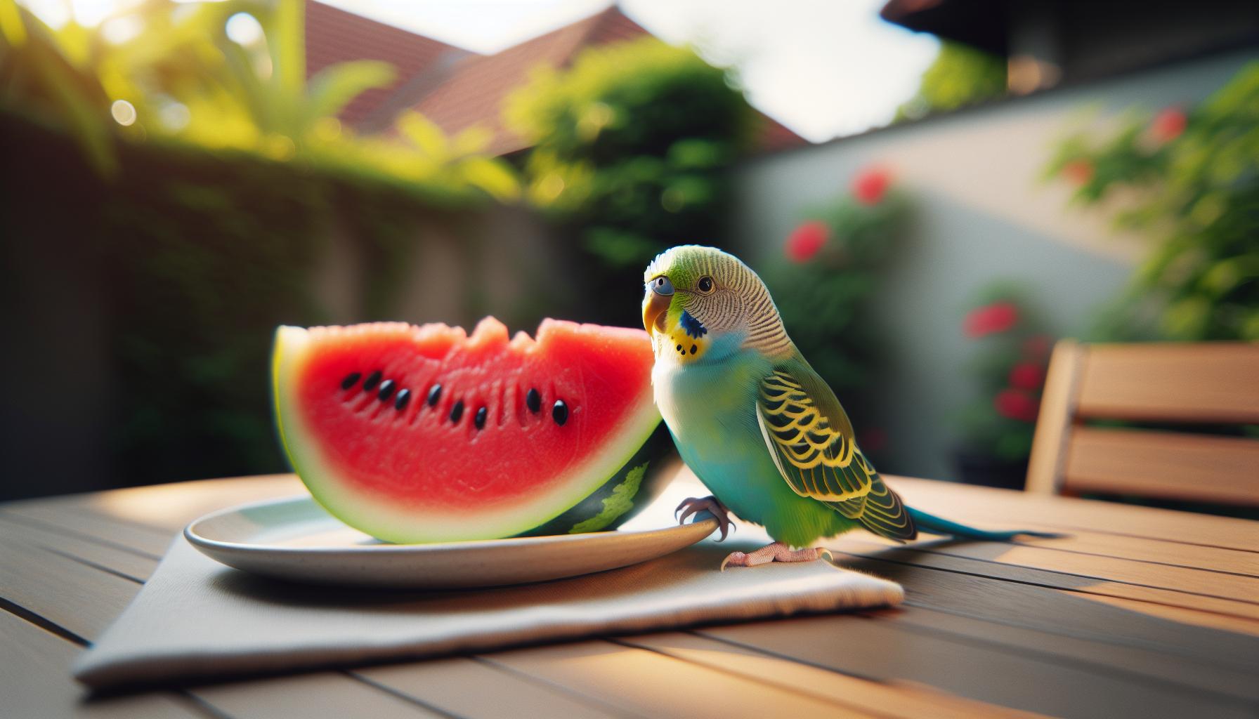 Can Parakeets Eat Watermelon? Summer Treat Facts 2 Can Parakeets Enjoy Watermelon Safely?