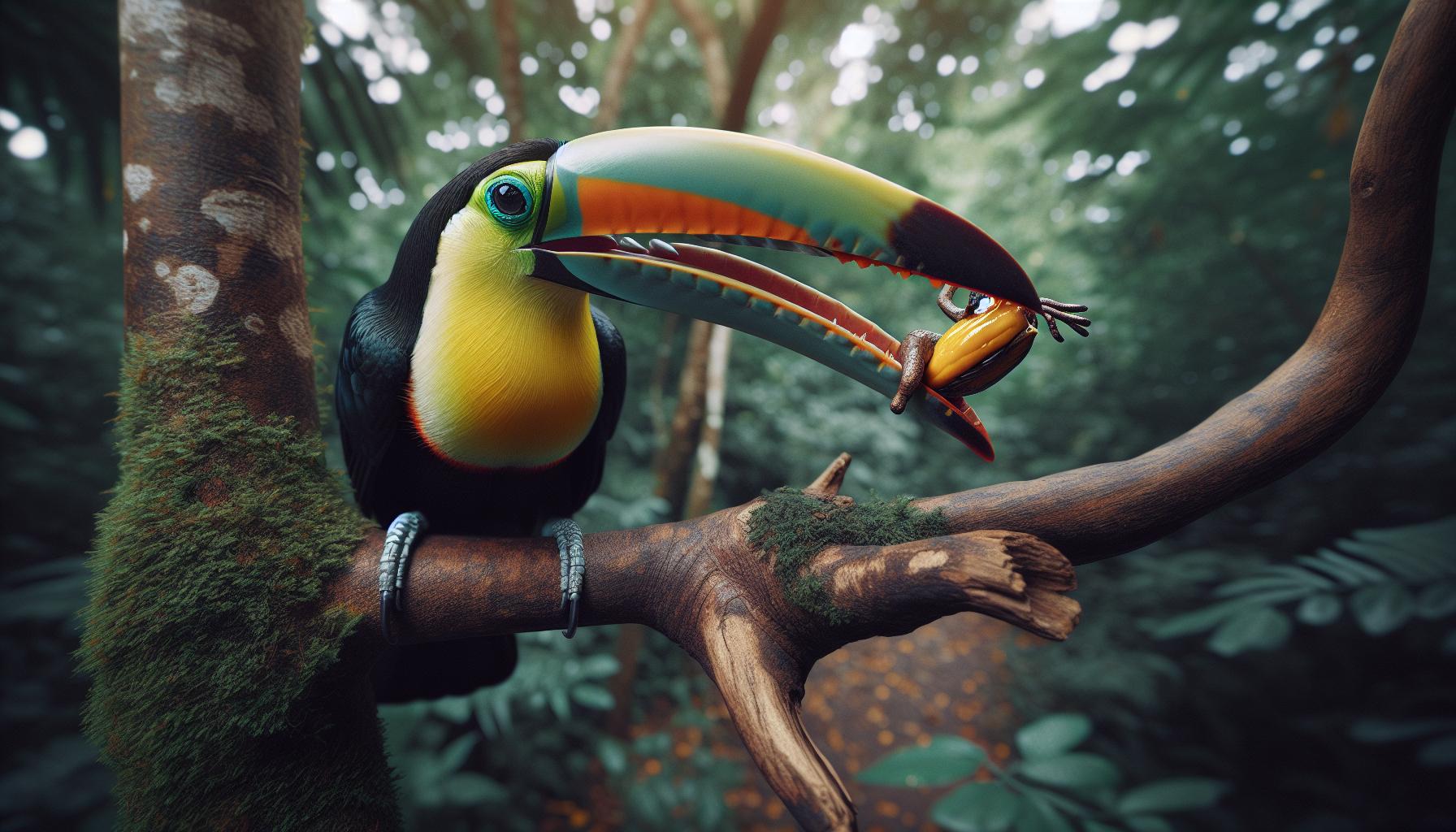 Can Toucans Really Bite? Exploring Their Bite Force