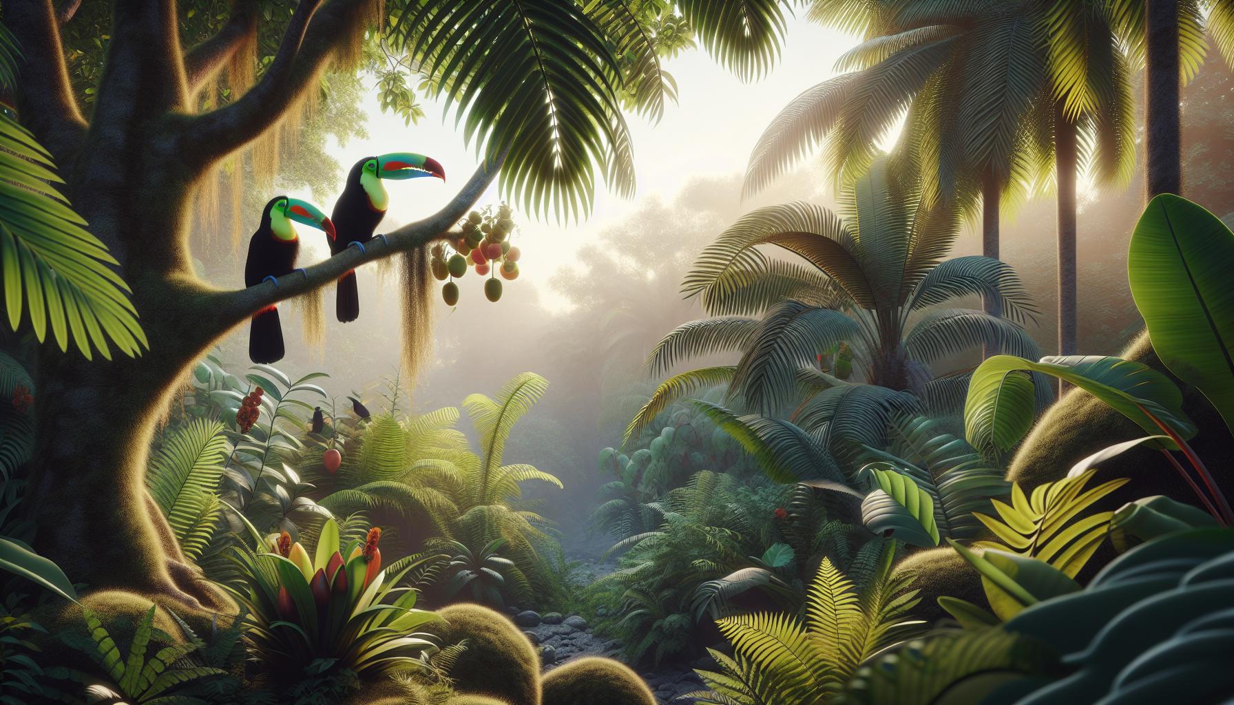 Choosing the Right Plants and Trees for Toucans