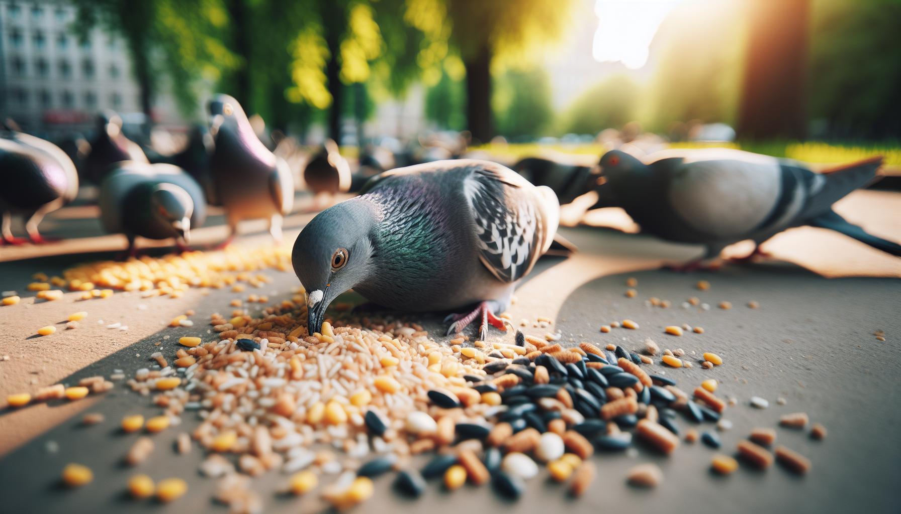 Common Foods that Pigeons Love
