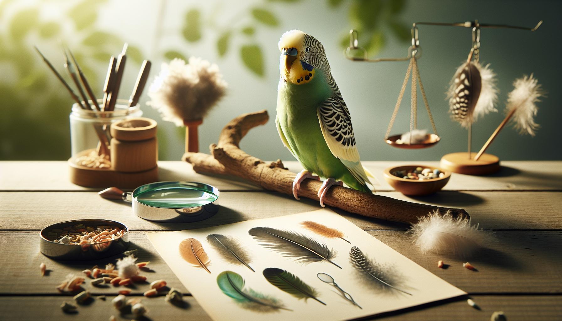 Common Myths About Parakeet Molting