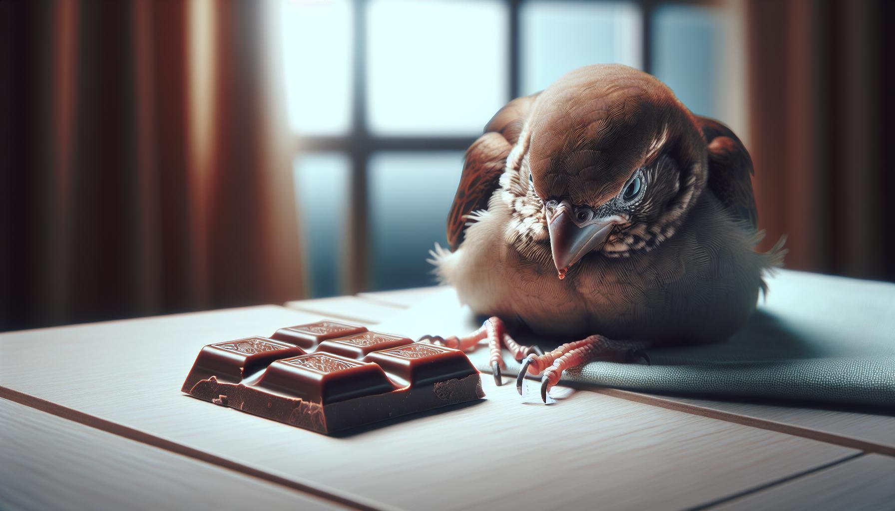 Common Symptoms of Chocolate Poisoning in Birds