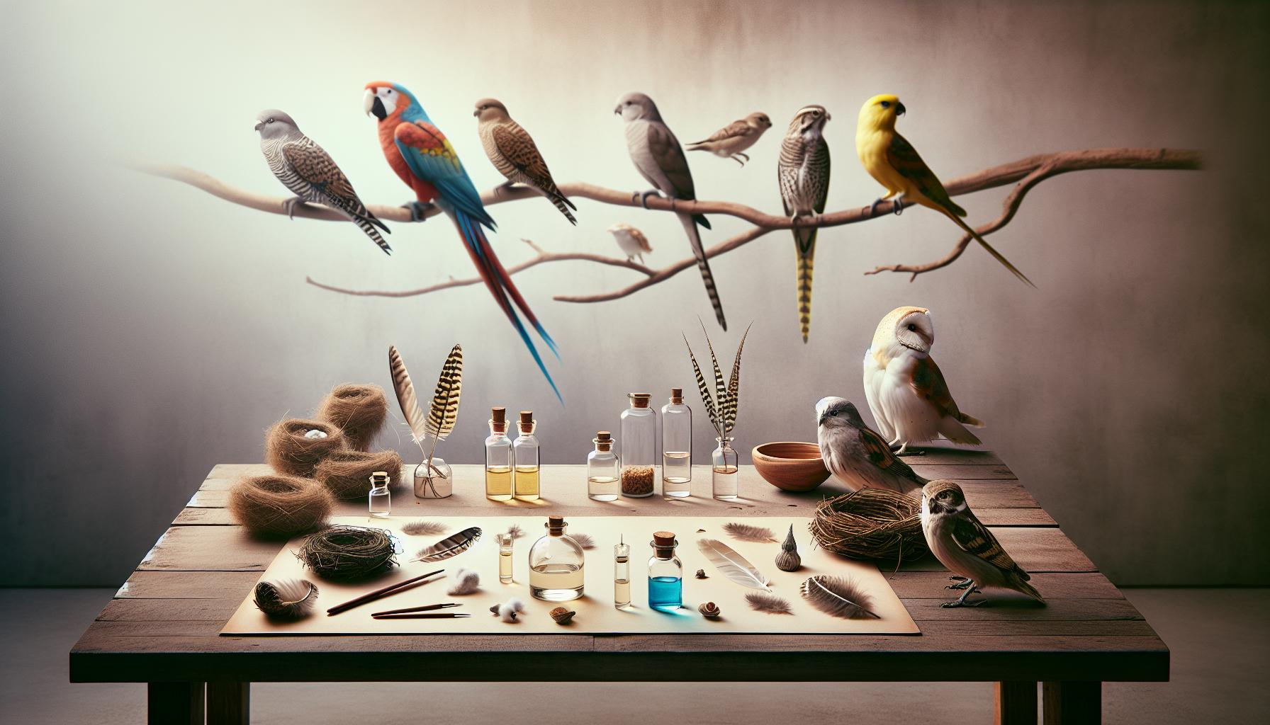 Comparing Bird Scent Abilities: Species in Focus