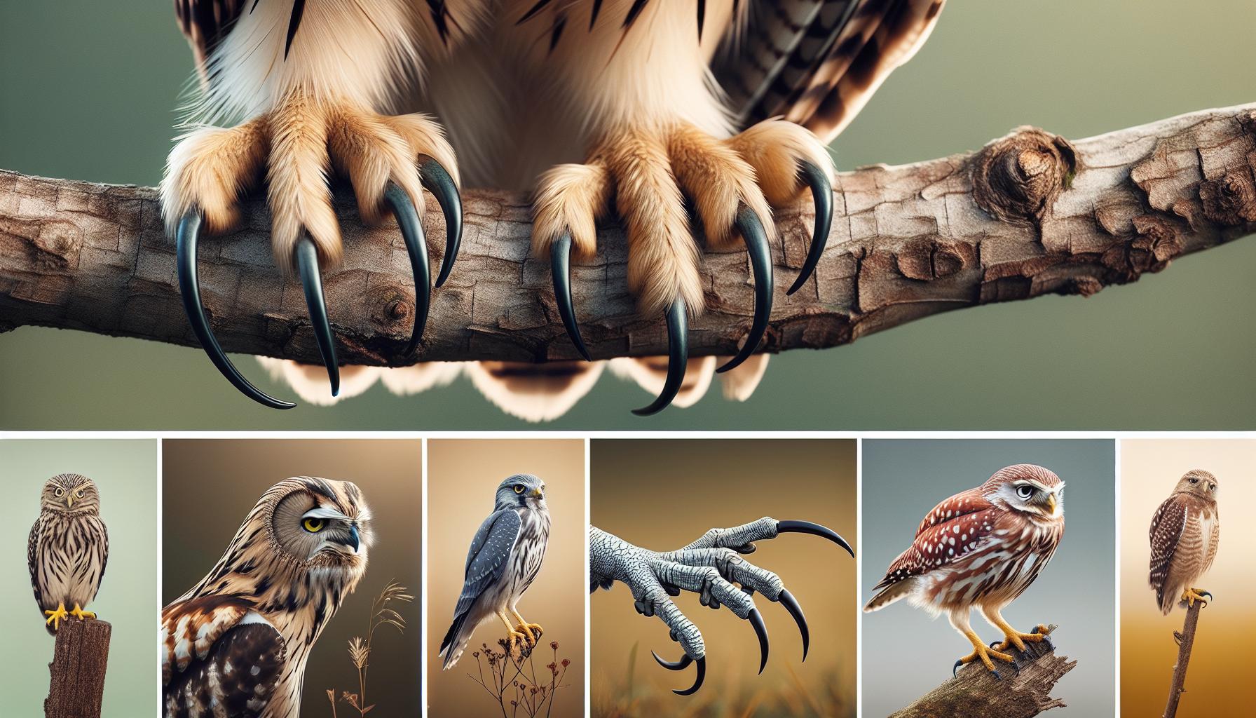 Comparing Owl Talons to Other Birds