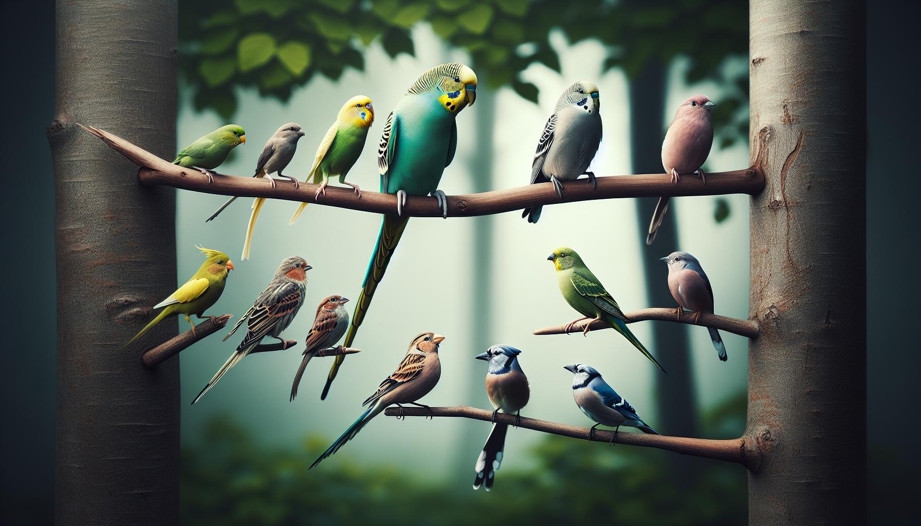 Are Parakeets Smart? Intelligence Revealed 2 Comparing Parakeets to Other Bird Species
