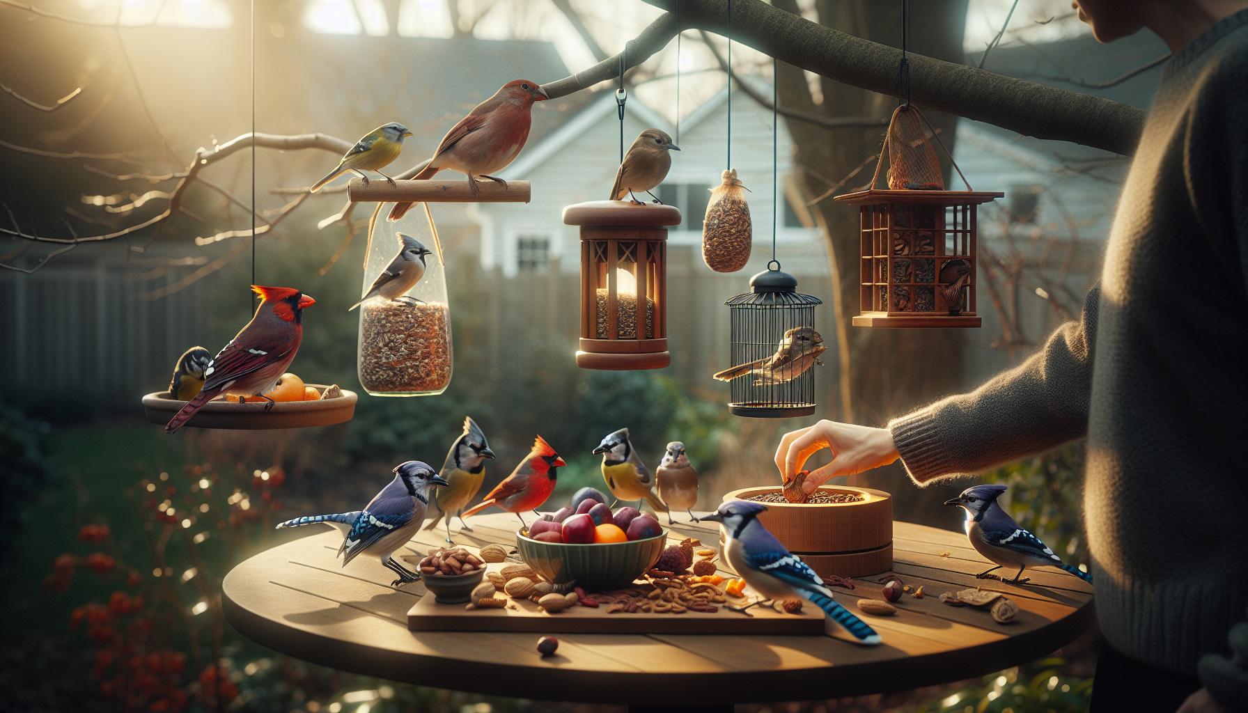 Exploring Alternative Foods for Wild Birds