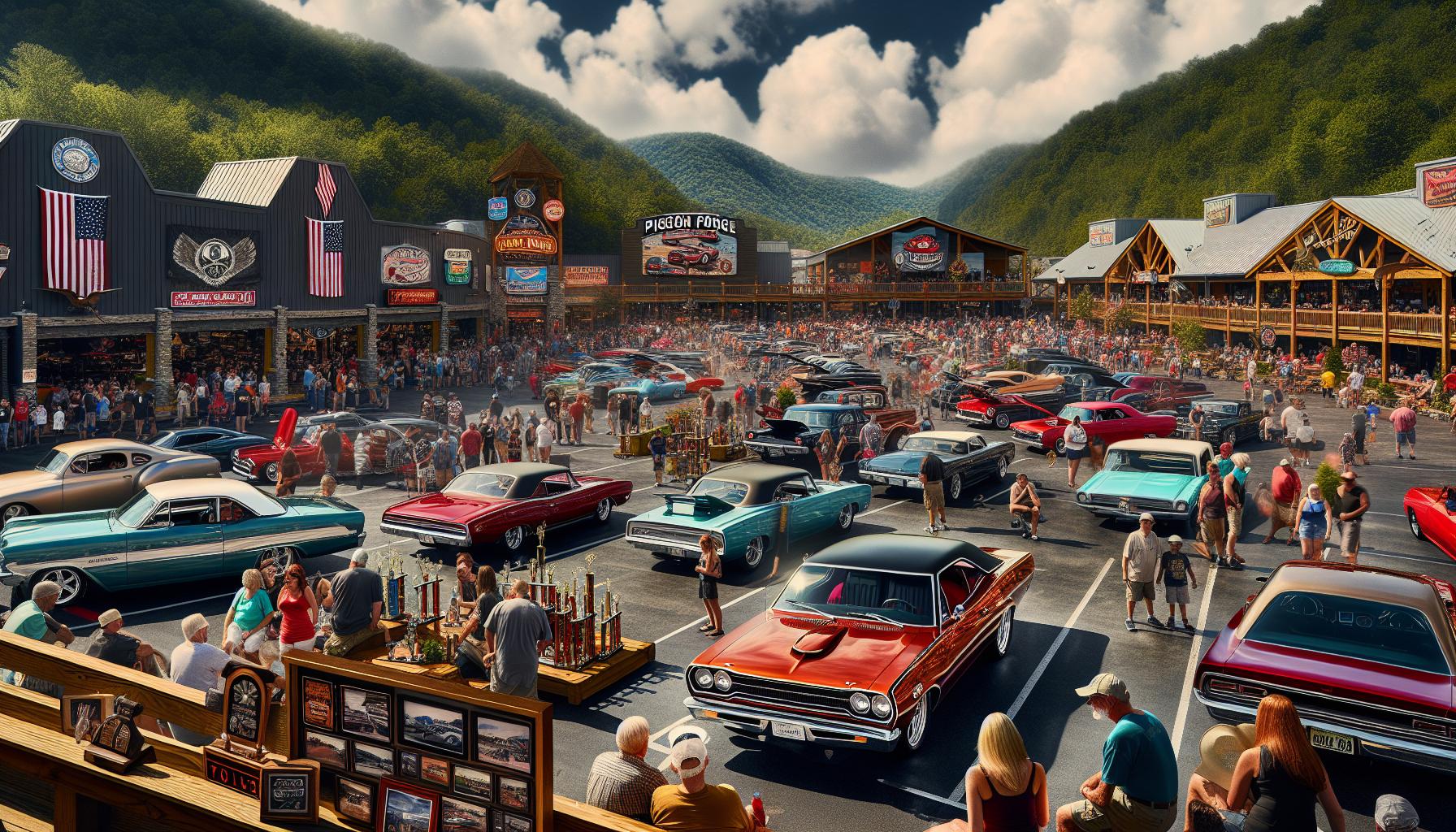 Highlights of Pigeon Forge Rod Run Activities