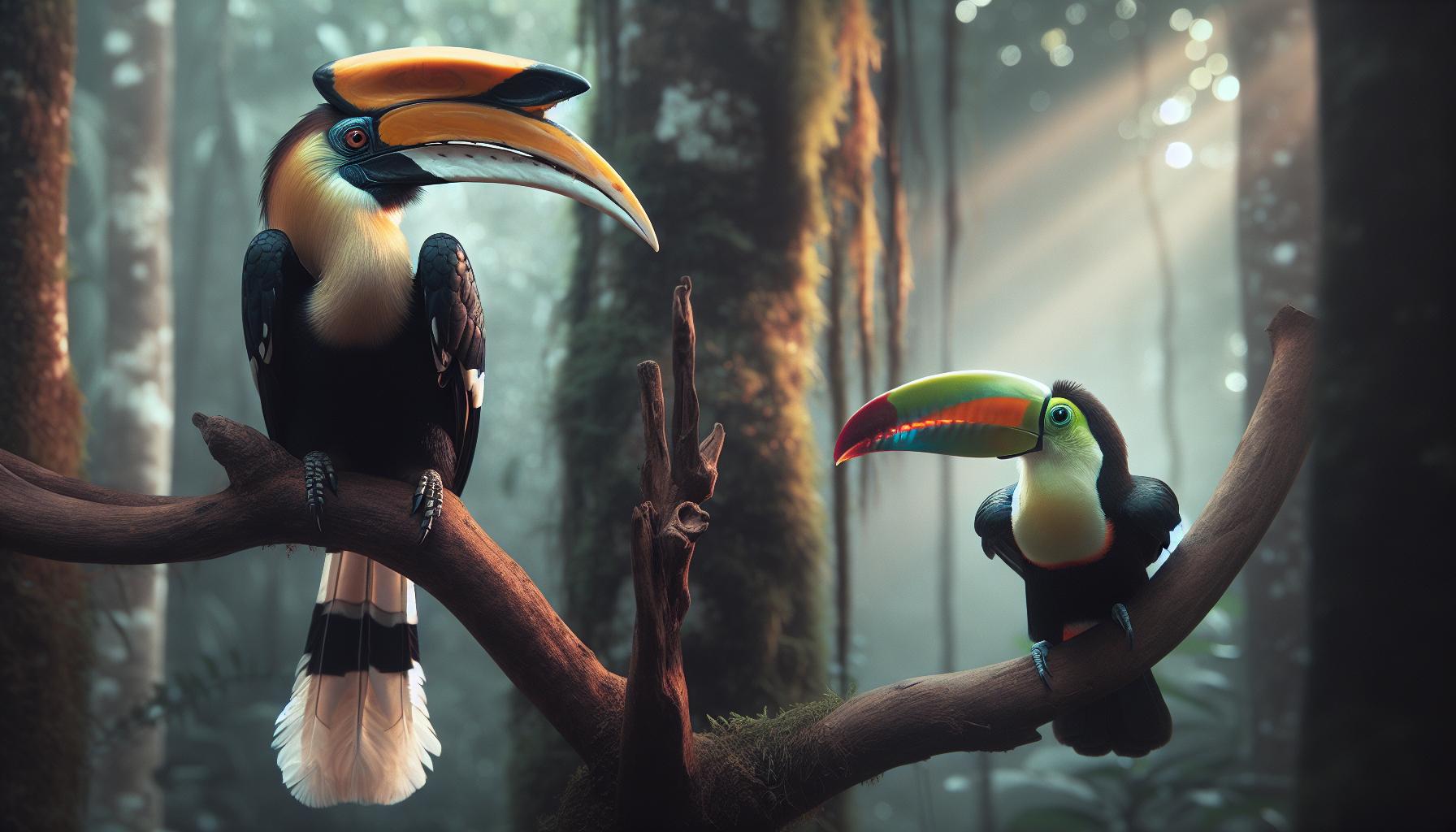 Is a Hornbill a Toucan? Understanding Key Distinctions