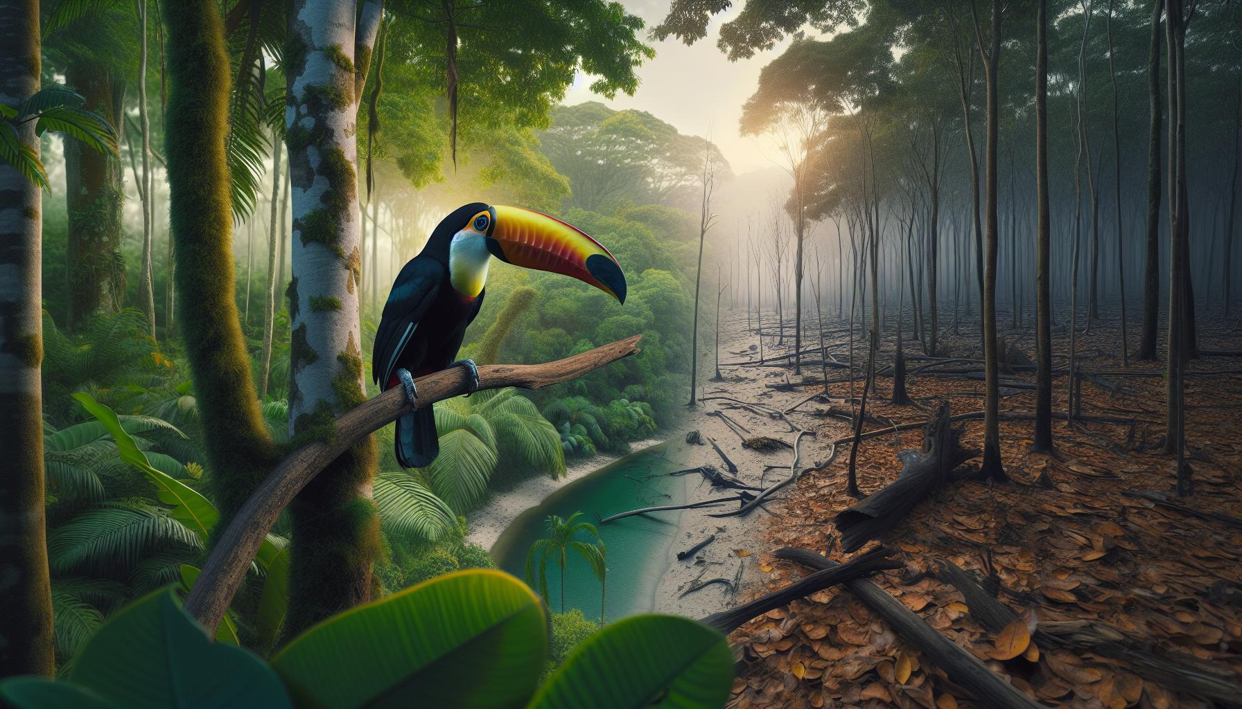 How Climate Change Affects Toco Toucan Survival