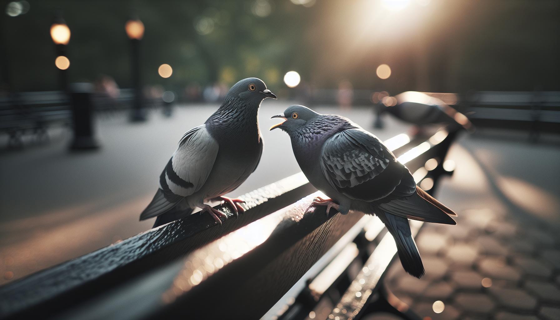Why Do Pigeons Coo? Vocalization Meanings Revealed 1 The Importance of Cooing in Pigeon Communication