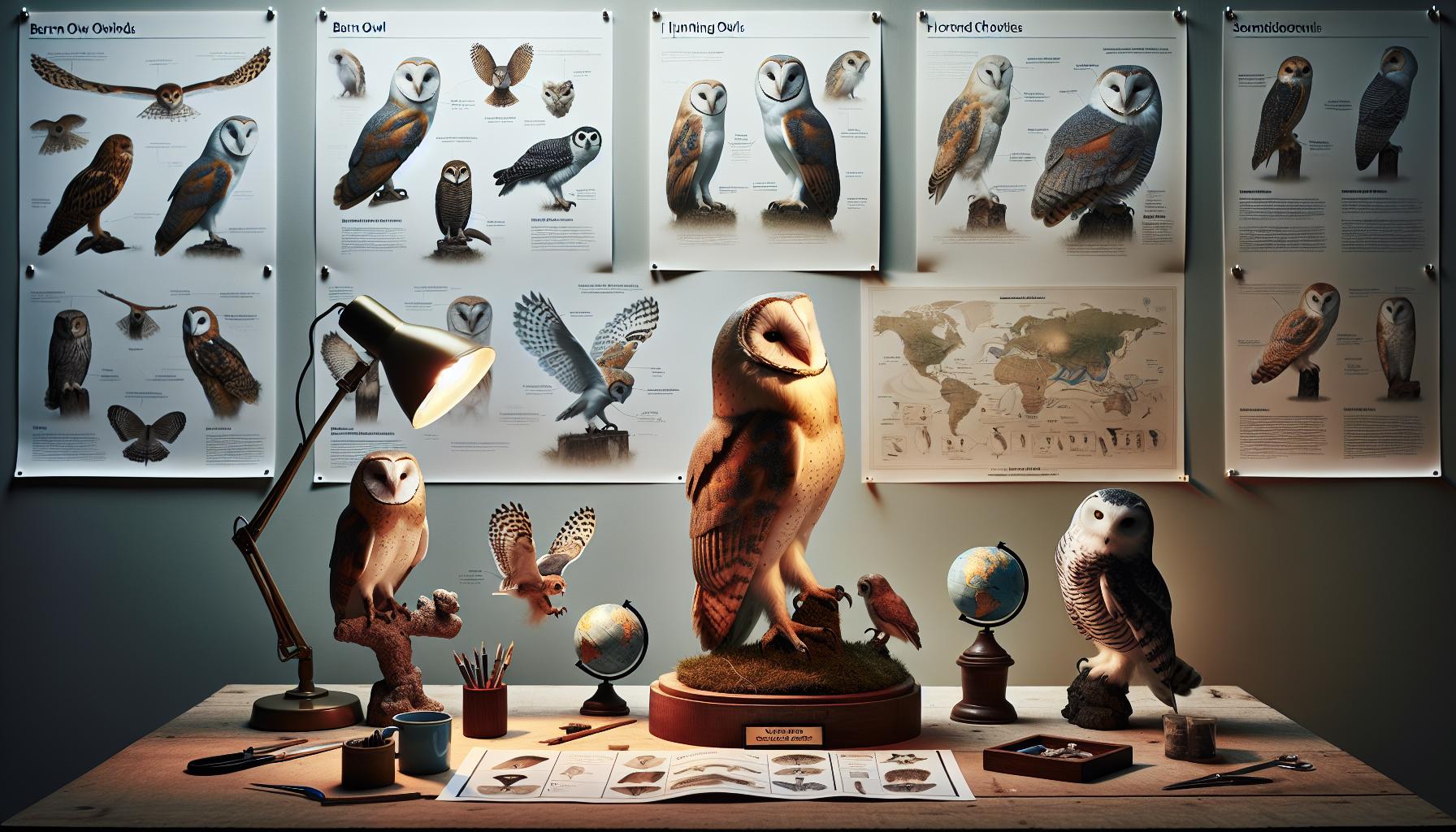 Key Characteristics of Owls by Family