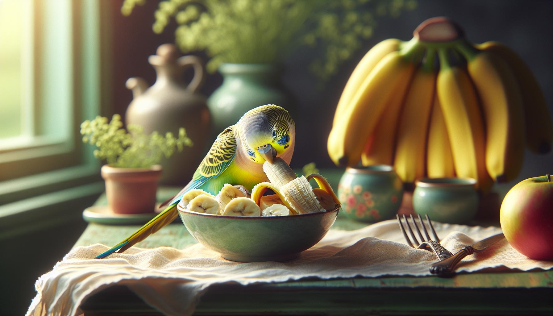 Nutritional Benefits of Bananas for Parakeets