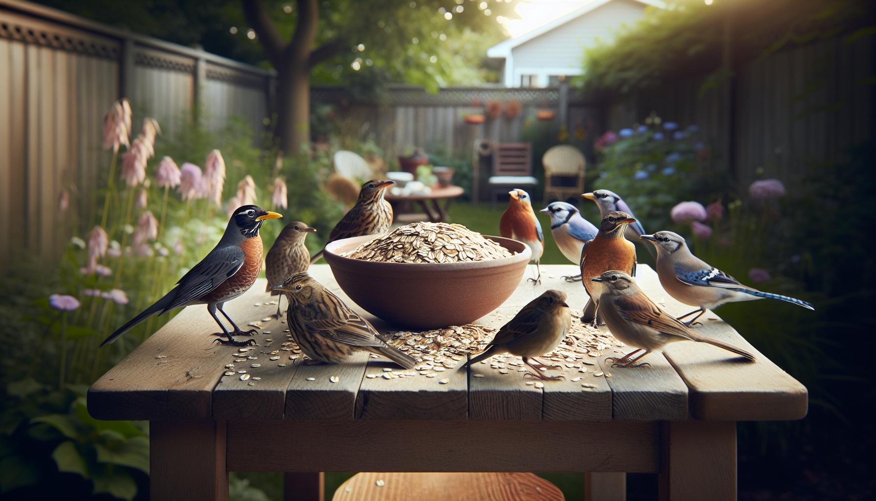 Preparing Oats for Backyard Birds: Tips and Tricks