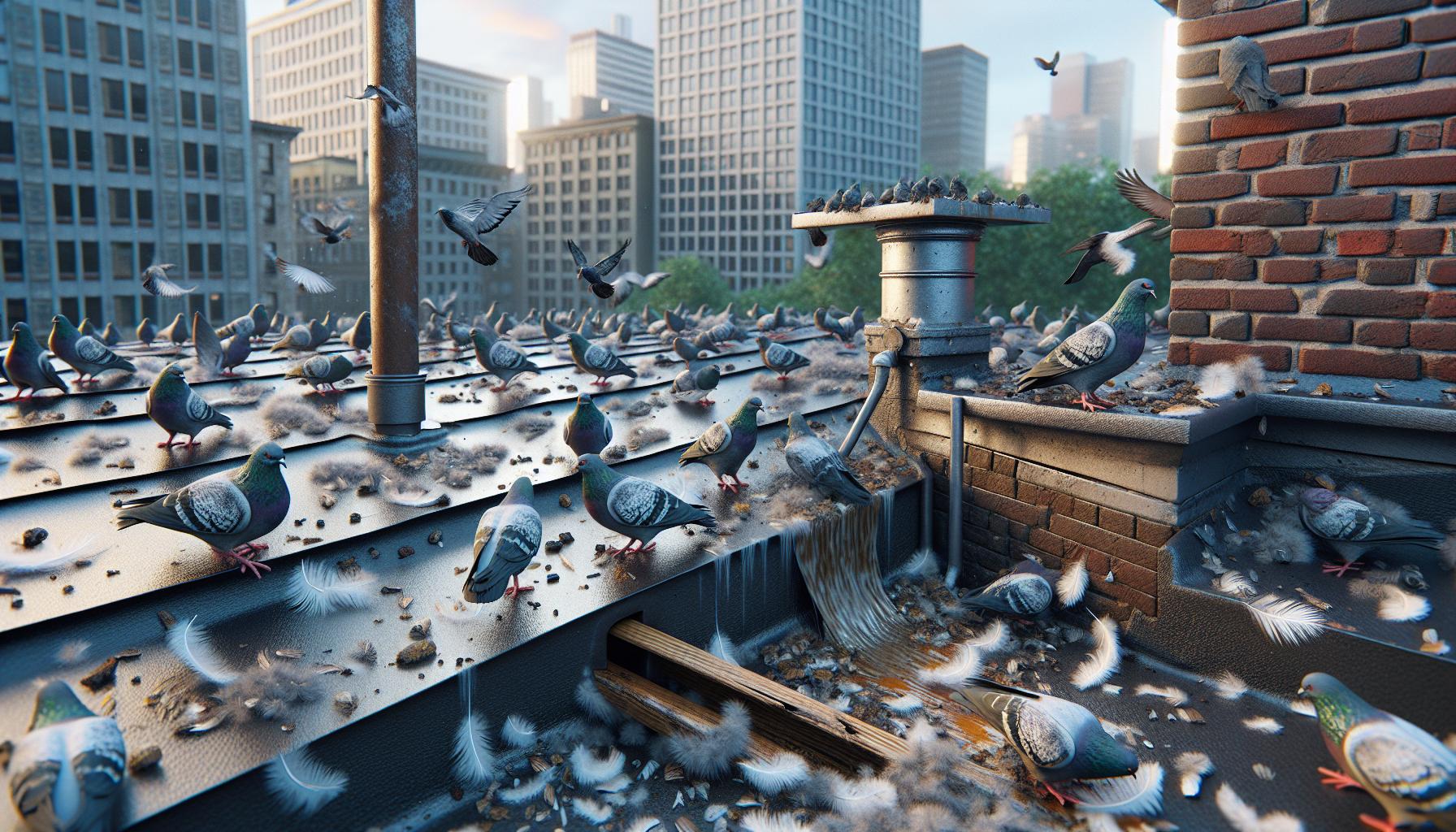 The Risks of Pigeon Infestations for Your Property
