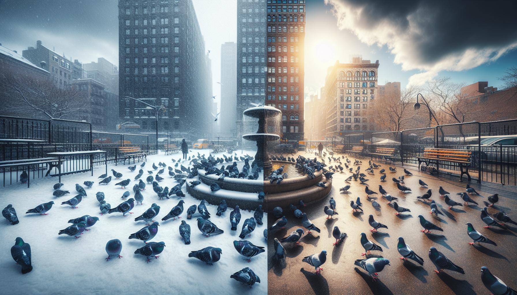 The Role of Climate in Pigeon Distribution