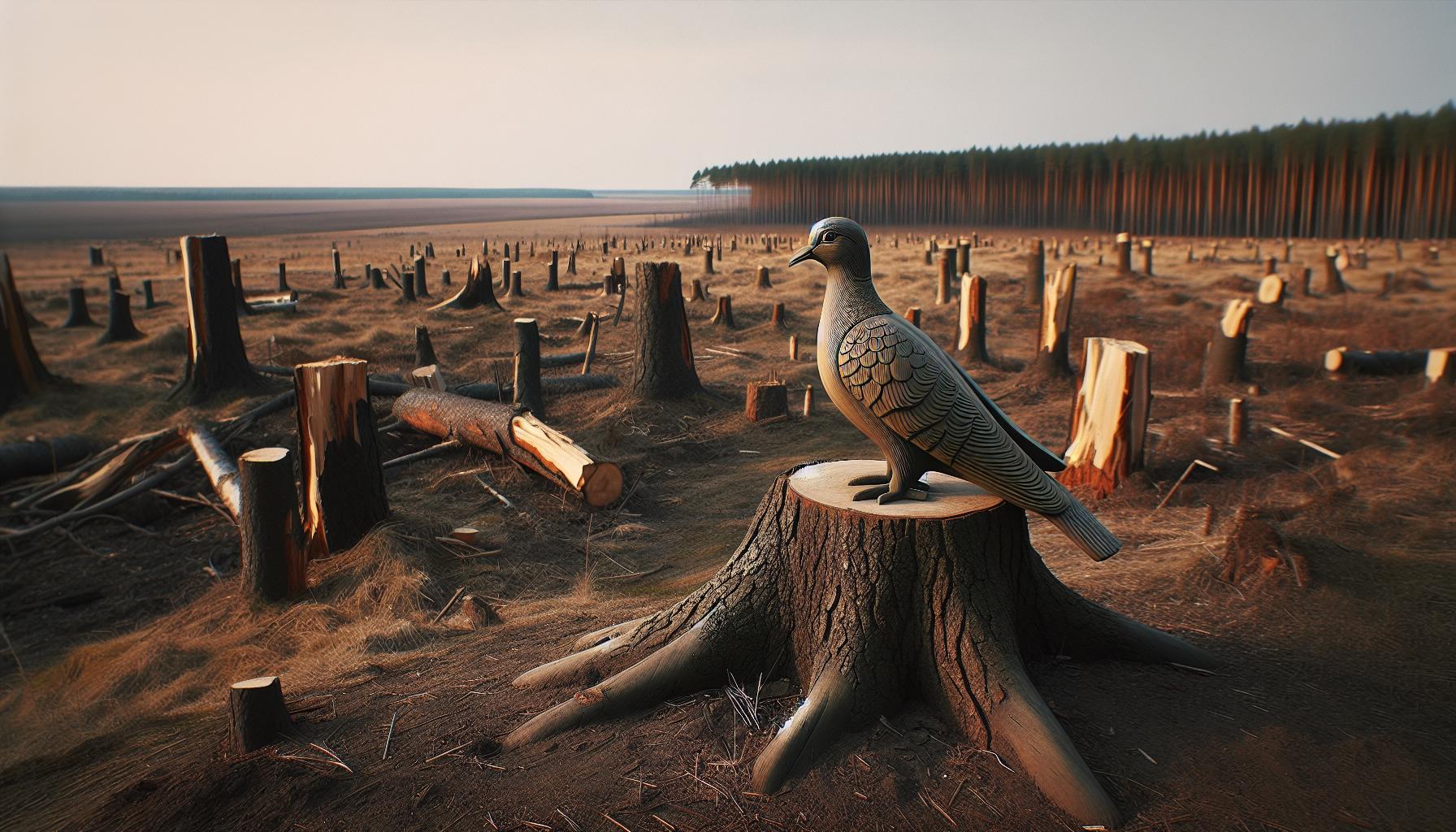 The Role of Habitat Loss in Passenger Pigeon Decline