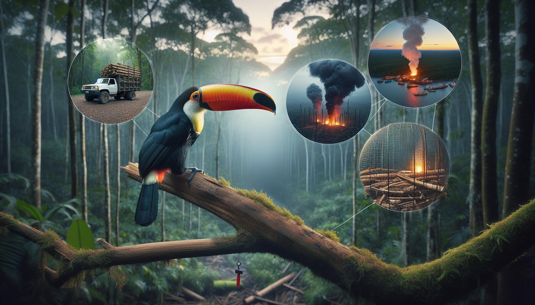 Top Threats Facing Toco Toucans in the Wild