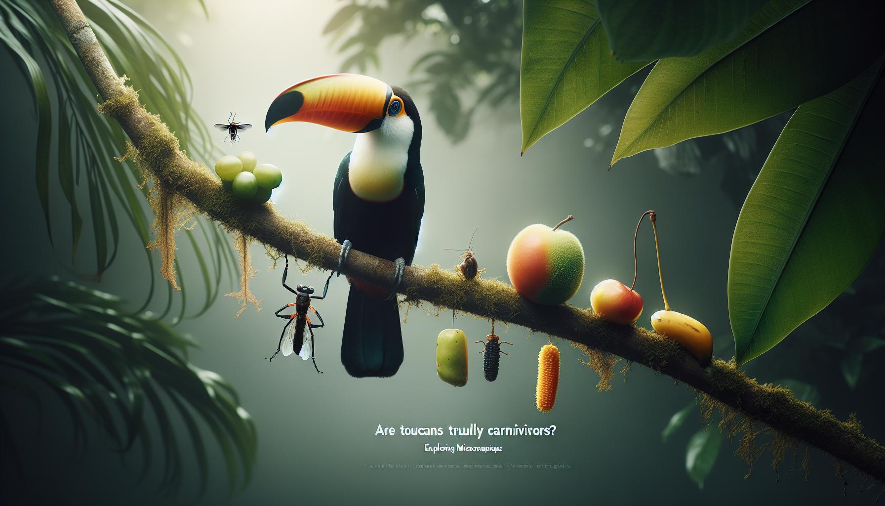 Are Toucans Truly Carnivores? Exploring Misconceptions