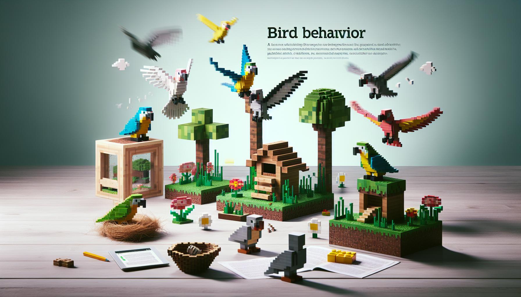 How to Tame Birds in Minecraft: Gaming Guide 3 Understanding Bird Behavior in Minecraft: Key Insights