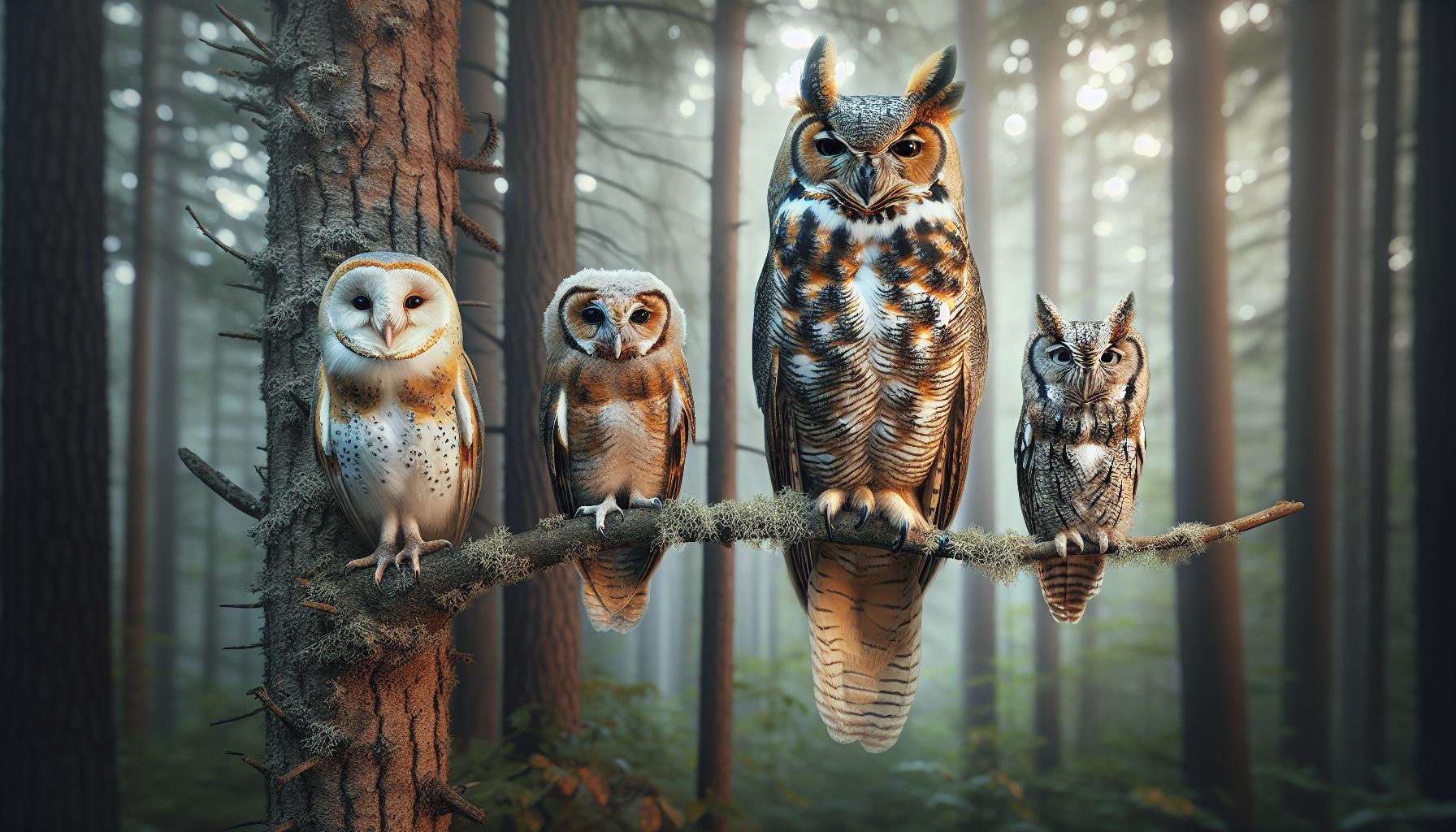 How Tall Is an Owl: Height Comparison by Species 2 Understanding Owl Size Variations