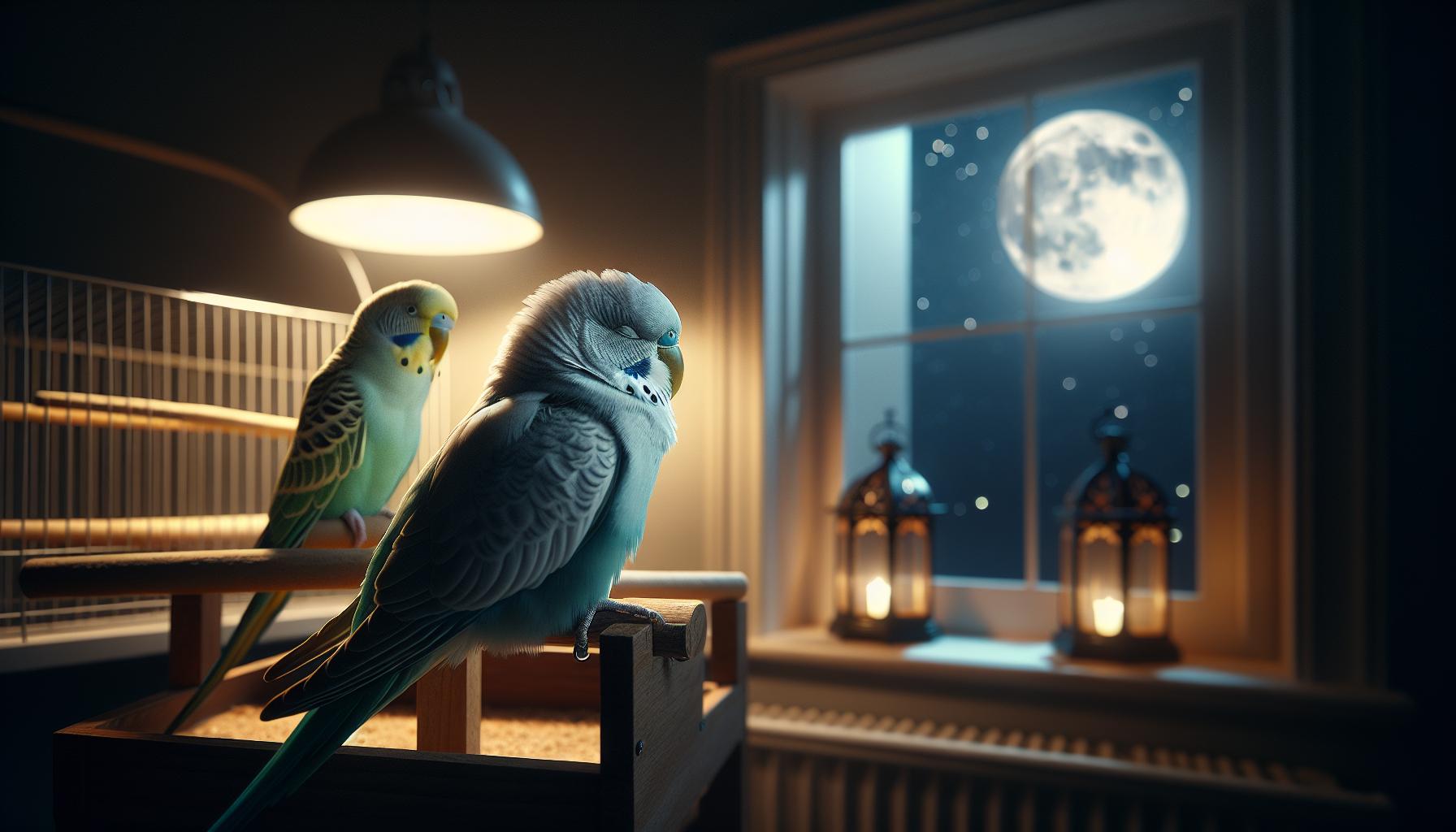 Understanding Parakeet Behavior at Night