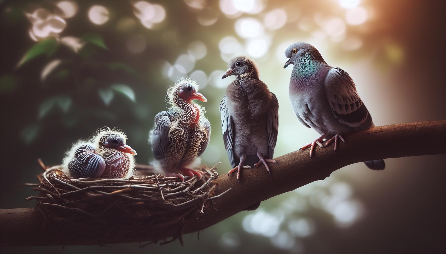 Understanding Pigeon Growth: Key Developmental Stages