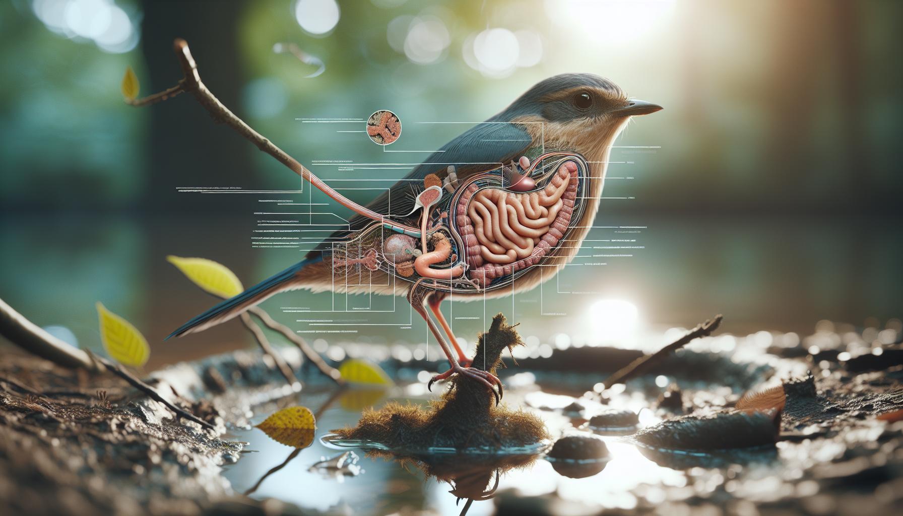 The Unique Anatomy of Bird Excretion Systems