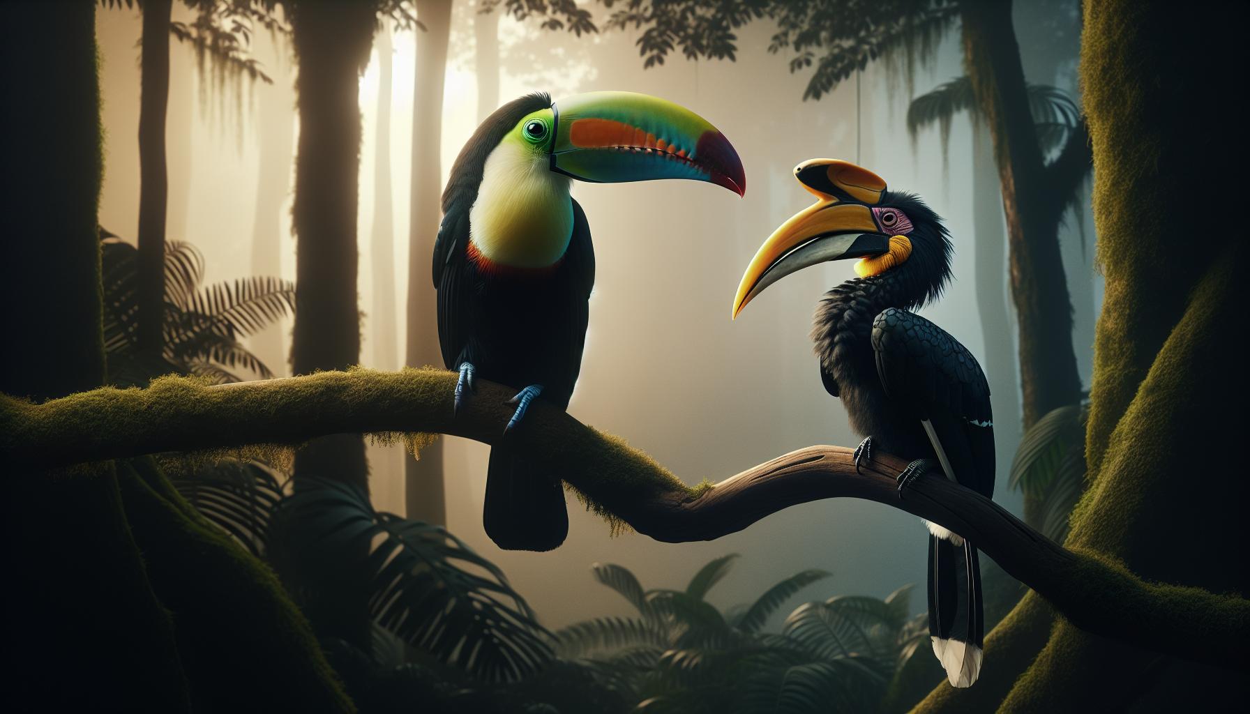What Sets Toucans Apart from Hornbills