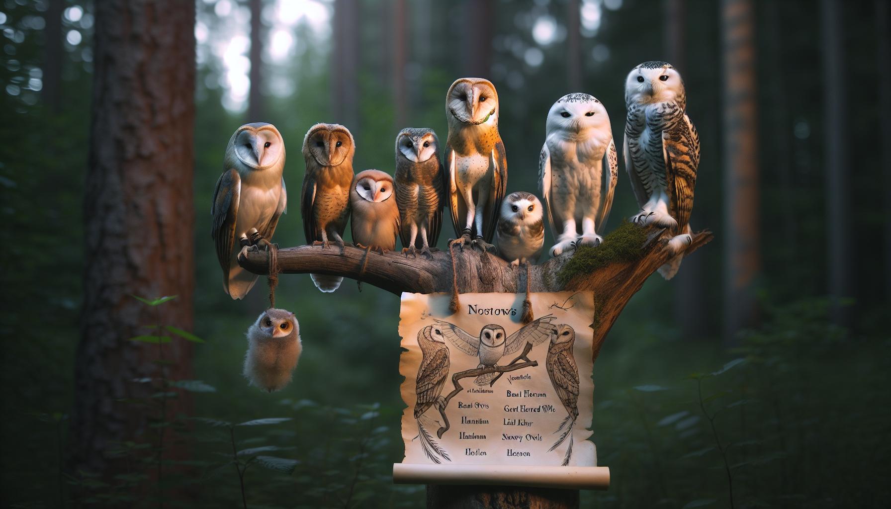 Why Do Owls Have Unique Group Names?