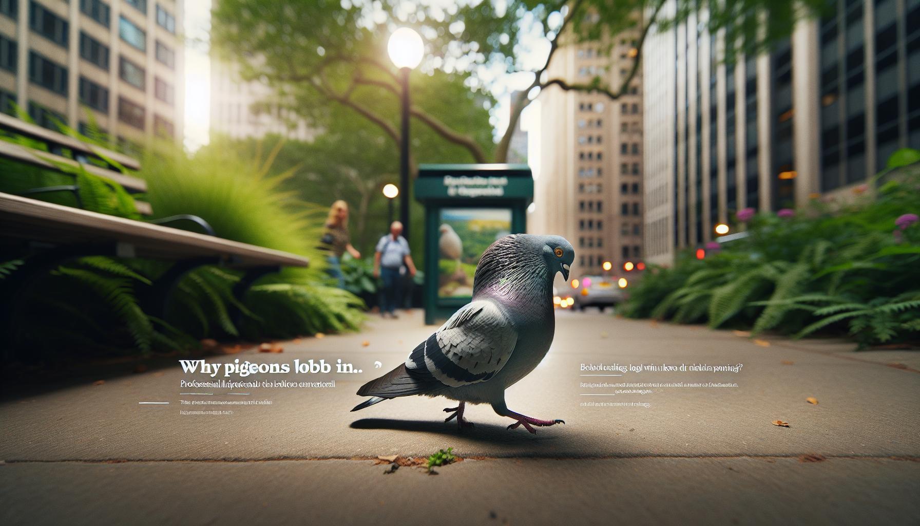 Why Do Pigeons Bob Their Heads? Walking Behavior 1 Why Do Pigeons Bob Their Heads? Understanding the Behavior
